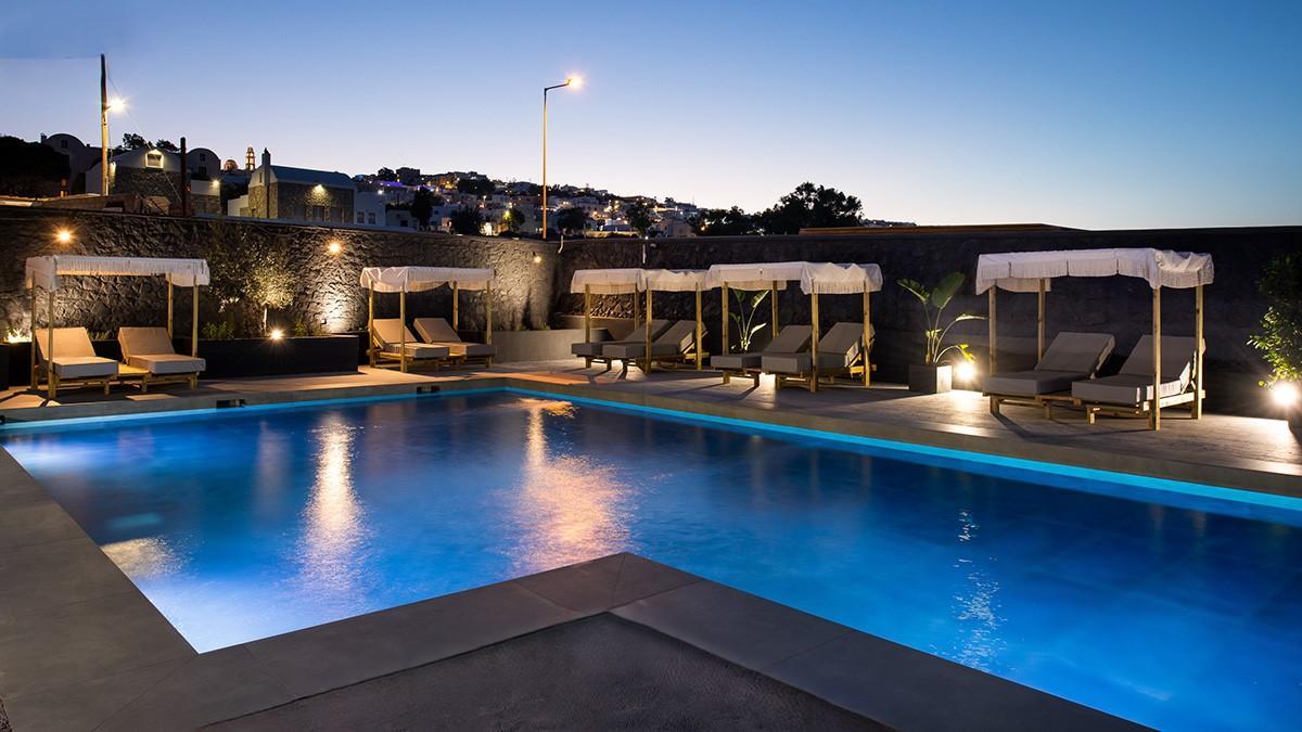 The Noverian Bios Santorini Boutique Hotel Fira (Santorini) Exterior foto